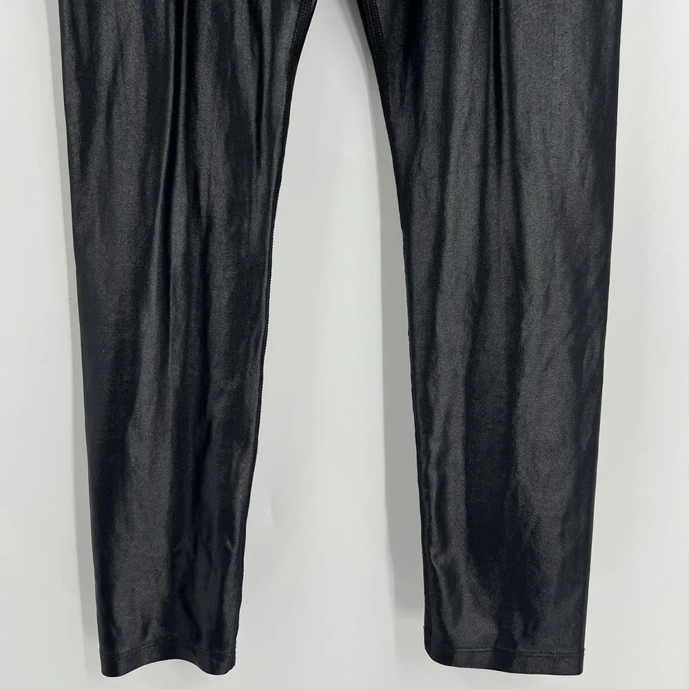 Carbon 38 Women's Size Small Takara Shine High Rise Waisted 7/8 Leggings‎ Black